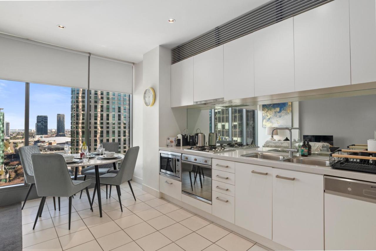 Sophisticated Designer Condo W River & City Views Melbourne Exteriér fotografie